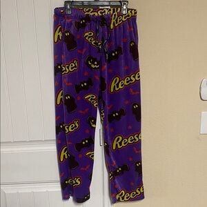 Reese's Halloween Purple Pajama Pants - Sz L